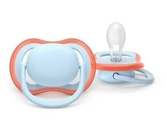 Čiulptukų rinkinys Philips Avent Ultra Air, 0–6 mėn., 2 vnt., mėtų ir mėlynos spalvos