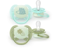Avent SCF094/01 SMOCZEK ULTRA SOFT čiulptukas 0-6 nakčiai