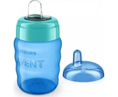 Philips AVENT 260 ml 9+ mėn. EASY SIP neišsipilanti gertuvė, mėlyna