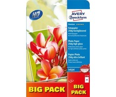 Papier Avery fotograficzny Premium wysokobłyszczący 250g, 50 ark, 210 x 297 mm