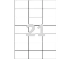 Etiketė - Avery Zweckform 3652 70x42.3mm A4 Balta
