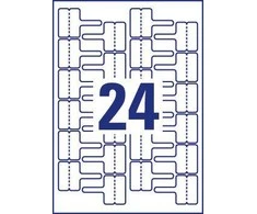 Avery Zweckform TIK.ZF 7950 60X40 24 / A4 CABLE ETIKETĖ - L7950- 20