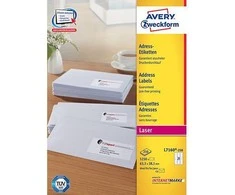 Avery Zweckform LABEL. ZF 7160 63.5X38,1 100 ARK. / 2100 ETIKETĖ - 7160- 100