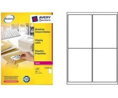 Avery Zweckform TIK.ZF 7169 99.1X139 100 ARK. / 400 / ETIKETĖ - L7169- 100