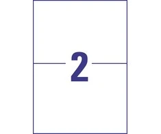 Avery Zweckform TIK.ZF 7916 210X148 10ARK. IŠORINĖ ETIKETĖ - 7916- 10