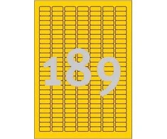 Avery Zweckform LABEL. ZF L6037 MINIKETAS 25,4X10 MM ETIKETĖ