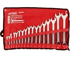 AW-Tools Kombinuotų veržliarakčių komplektas AWTools AW39817; 8-32 mm; 17 vnt.