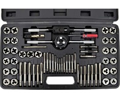 AW-Tools Sriegiklių ir sriegpjovių rinkinys AWTools AW20418; M3-M12; 60 vnt.