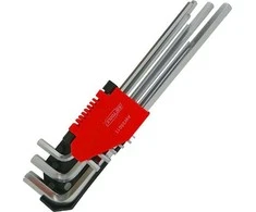 AW-Tools Šešiakampių raktų rinkinys AWTools AW35011BL; 1,5-10 mm; 9 vnt.