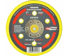 Diskas šlifavimui 6"/150mm pneum. šlifavimo mašinelei AW-TOOLS