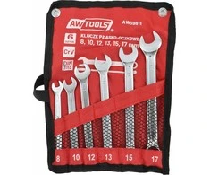 AW-Tools Kombinuotas raktas AWTools AW39811; 8-17 mm; 6 vnt.