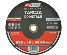 AW-Tools AWTOOLS DISKAS METALUI 230*1,9mm Juodas LINE