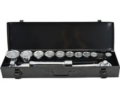 AW-Tools Sukimo galvučių komplektas AWTools AW39014; 3/4''; 22-50 mm; 14 vnt.