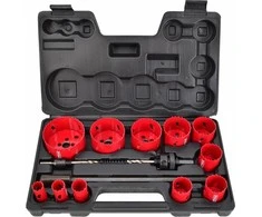 AW-Tools AWTOOLS Bimetalinių gręžimo karūnų rinkinys 15 vnt. 19-76 mm