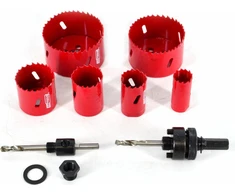 AW-Tools AWTOOLS BIMETALINIŲ KIUČIŲ RINKINYS 8 vnt. 22-73 mm