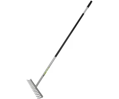 AW-Tools AWTOOLS GRĖBLYS SU KOTU METALINIS L140 14 DANTŲ
