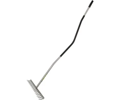 AW-Tools AWTOOLS GRĖBLYS SU KOTU, LENKTAS, 16 DANTŲ