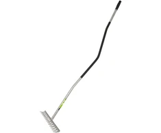 AW-Tools AWTOOLS GRĖBLYS SU KOTU, LENKTAS, 14 DANTŲ