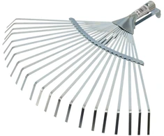 AW-Tools AWTOOLS GRĖBLYS VĖDUOKLINIS BE KOTO PLIENINIS 22 DANTŲ