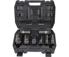 AW-Tools Smūginių galvučių rinkinys AWTools AW38790BL; 1/2''; 17-38 mm; 8 vnt.