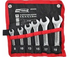AW-Tools Kombinuotas raktas AWTools AW40120; 8-19 mm; 6 vnt.