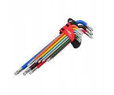 AW-Tools AWTOOLS RAKTAI IMBUSINIAI TORX / T10-T50 / 9vnt. SPALVOTI LABAI ILGI