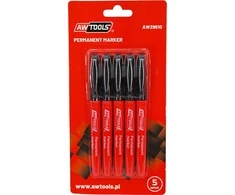 AW-Tools AWTOOLS PLONI JUODI ŽYMĖKLIAI 5vnt.