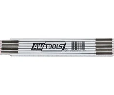 AW-Tools AWTOOLS MEDINIS SULANKSTOMAS METRAS 2m x 10, 12 vnt. EKSPOZICINĖJE DĖŽUTĖJE (Ekspozicinė prekė) (Ekspozicinė prekė)