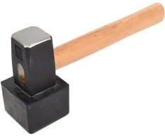 AW-Tools AWTOOLS GRINDINIO PLAKTUKAS 1,0KG / 26cm GUMA