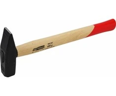 AW-Tools AWTOOLS ŠALTKALVIŠKAS PLAKTUKAS 0,4kg MEDINĖ RANKENA Juodas LINE