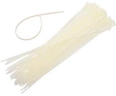 AW-Tools AWTOOLS PLASTIKINIAI KABELIŲ SURIŠTUKAI BALTI 4,8×400/100vnt.
