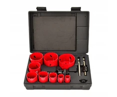 AW-Tools Gręžimo karūnų komplektas AWTools AW49668; 19-64 mm; 13 vnt.