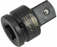 AW-Tools AWTOOLS POVEIKIO SUMAŽINIMAS 3/4" iki 1" JUODA LINIJA