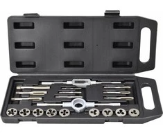 AW-Tools Sriegiklių ir sriegpjovių rinkinys AWTools AW20405; M3-M12; 20 vnt.