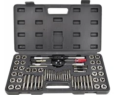 AW-Tools Sriegiklių ir sriegpjovių rinkinys AWTools AW20418; M3-M12; 60 vnt.