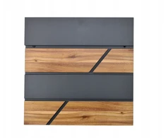 AW-Tools AWTOOLS PAŠTO DĖŽUTĖ ANTRACITO SPALVOS 65 / 370x370x105mm