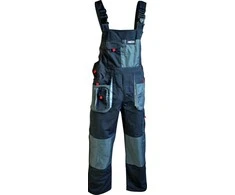 AW-Tools Apsauginės kelnės AWTools AW02425; T1; 3XL; pilka