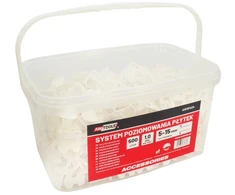 AW-Tools AWTOOLS LYGIAVIMO SISTEMOS KLIIPSAS 1,0mm 500vnt. (TARPELIS 5-15mm)
