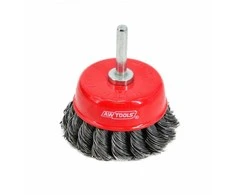 AW-Tools AWTOOLS KOTINIS DISKINIS ŠEPETYS 65mm SUSUKTA VIELA