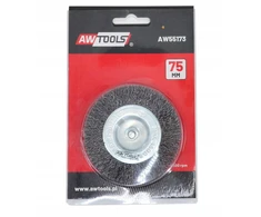 AW-Tools AWTOOLS DISKINIS ŠEPETYS SU KOTELIU 115mm, GOFRUOTA VIELA