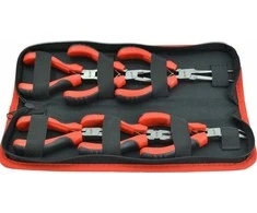 AW-Tools AWTOOLS MINI replės 125mm rinkinys 6vnt.