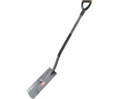 AW-Tools AWTOOLS DRAINAGE SPADE METALINĖ RANKENA