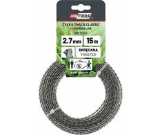 AW-Tools AWTOOLS PJOVIMO VALAS CLASSIC 2,7x15m / SUKTAS KVADRATINIS SU ŠERDIMI