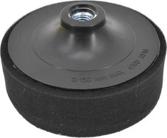 AW-Tools AWTOOLS POLIRAVIMO DISKAS 150mm KEMPINĖ JUODA M14 MINKŠTA