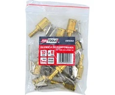 AW-Tools AWTOOLS POMPOS GALVUTĖ 8mm / ŽALVARIS 10 vnt.