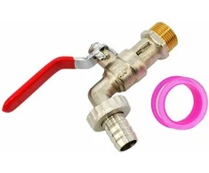AW-Tools AWTOOLS KRAN OGRODOWY MOSIĄDZ NIK. 3/4" GZ 1"