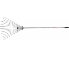 AW-Tools reguliuojamo pločio metalinis grėblys AW00092