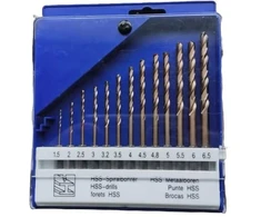 Grąžtas AW-Tools AWTOOLS METALO GRĄŽTŲ RINKINYS KOBALTINIS 13vnt./1,5-6,5mm