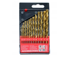 Grąžtas AW-Tools AWTOOLS METALO GRĄŽTŲ RINKINYS SU TITANO DANGA 13vnt./1,5-6,5mm/