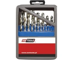 AW-Tools grąžtų rinkinys metalui HSS-G 25vnt. /1,0-13,0mm/